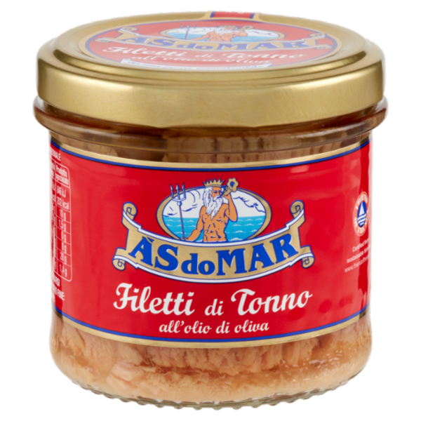 Asdomar Filetti di Tonno all'olio di oliva 130 g