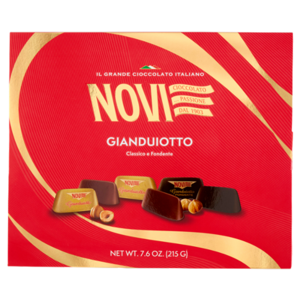 Novi Gianduiotto Classico e Fondente 215 g