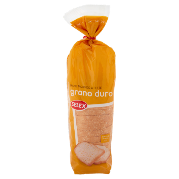 Selex Pane Morbido con Grano Duro 400 g