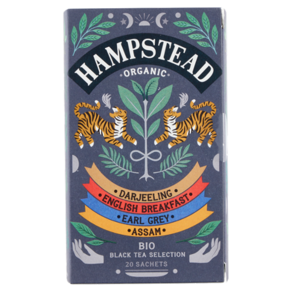 Hampstead Organic Bio Black Tea Selection 20 Sachets 41,25 g