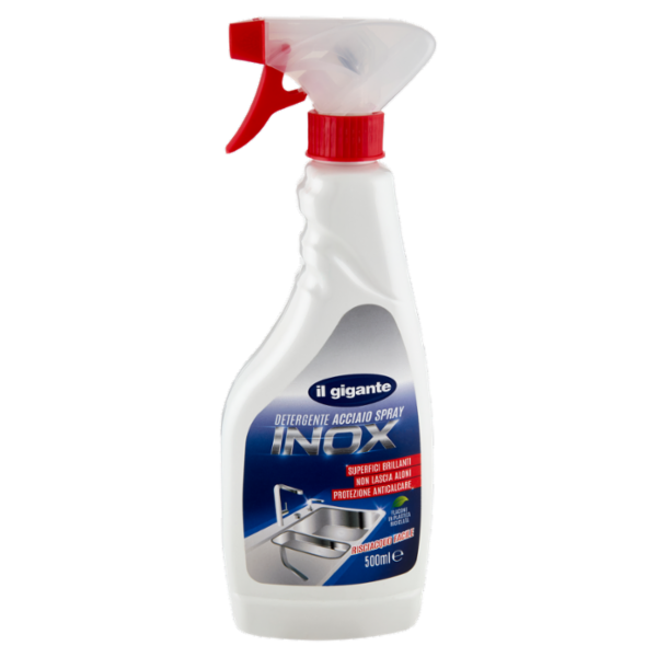 IL GIGANTE Detergente Acciaio Spray Inox 500 ml
