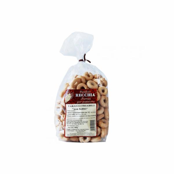 Panificio Recchia - Taralli Friabili Gr.500
