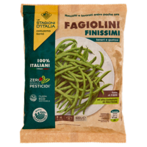 Le Stagioni D'Italia Fagiolini Finissimi Surgelati 600 g