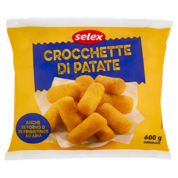 Selex Crocchette di Patate Surgelate 600 g