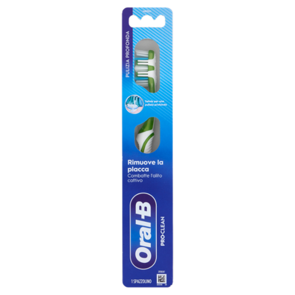 Oral-B Spazzolino Manuale Pro-Clean Pulizia Profonda Medio 1 pz