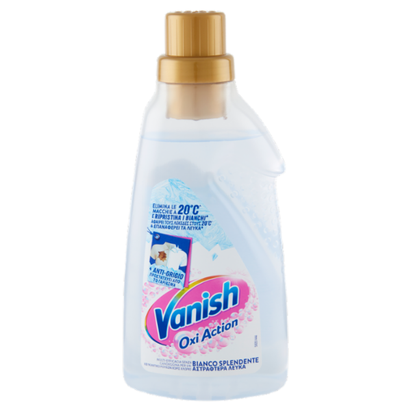 Vanish Oxi Action Gel bianco Smacchiatore bucato 750 mL