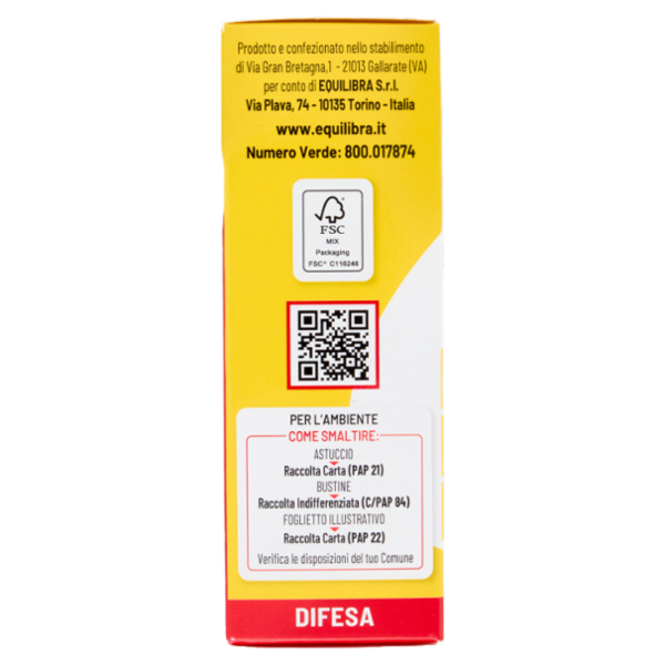 equilibra Immuno - Energy Sistema Immunitario Bustine Monodose 14 x 7 g