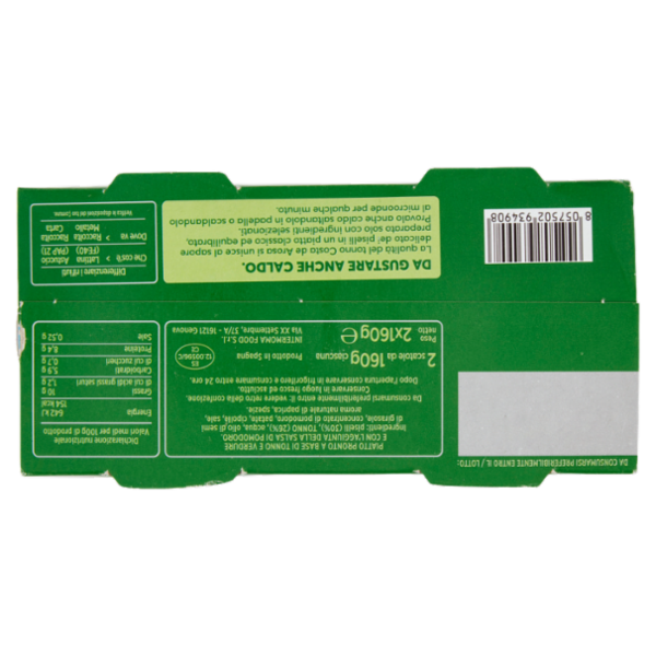 Costa de Arosa Tonno e Piselli 2 x 160 g