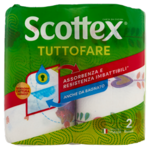 Scottex Tuttofare Carta Da Cucina 2 Pz