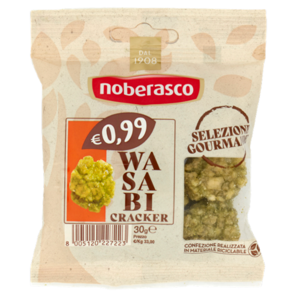 noberasco € 0,99 Wasabi Cracker 30 g