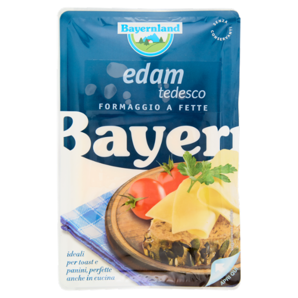 Bayernland edam tedesco Formaggio a Fette 140 g
