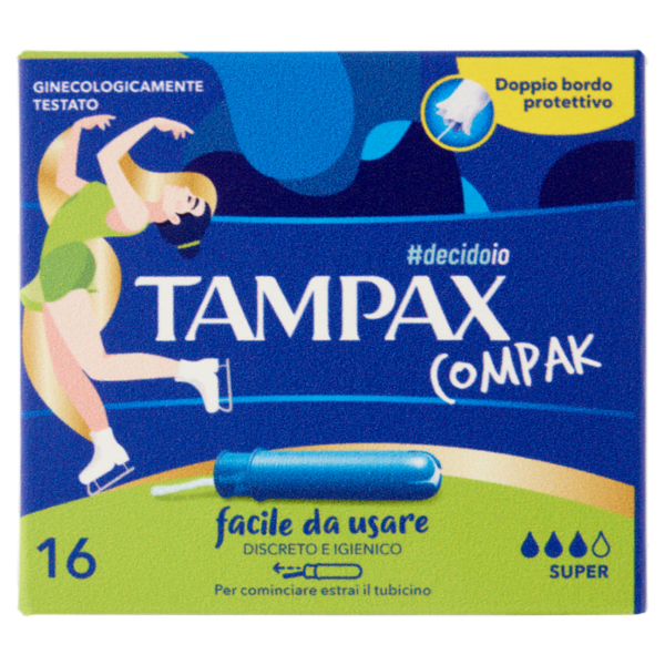 Tampax Compak Super 16 pz