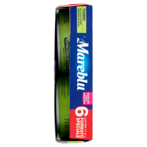 Mareblu Tonno all'Olio Extra Vergine di Oliva 6 x 60 g