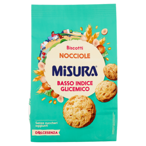 Misura Dolcesenza Biscotti Nocciole 200 g