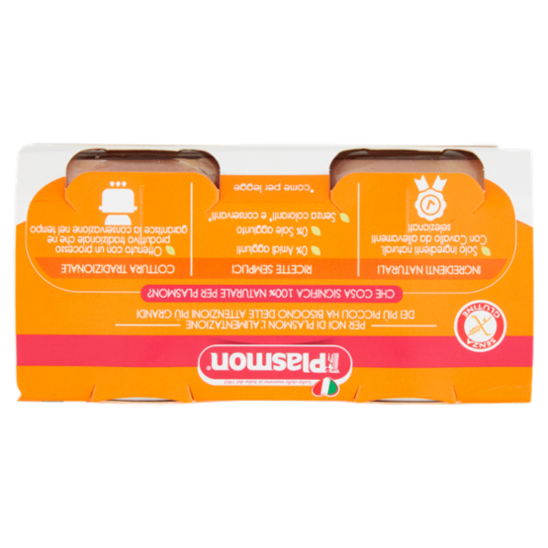 Plasmon Cavallo Omogeneizzato con Cavallo e Cereale 4 x 80 g