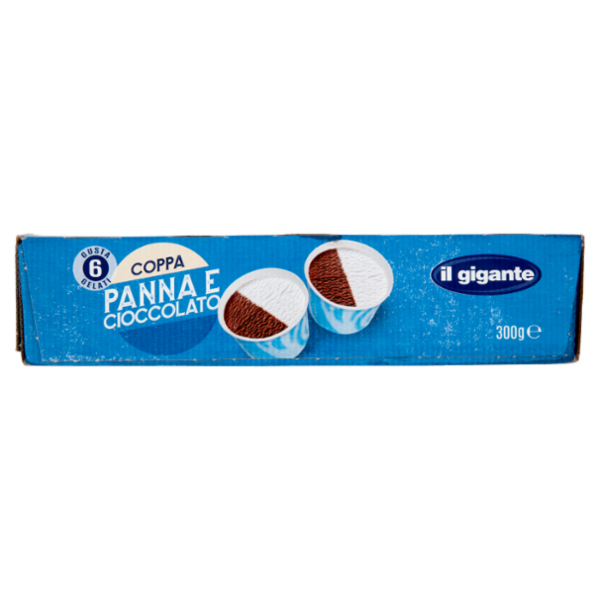 IL GIGANTE Coppa Panna e Cioccolato 6 x 50 g