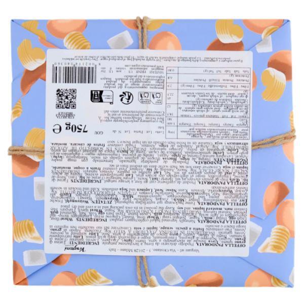 Vergani Offella Pandorata Senza Uvetta e Senza Canditi 750 g