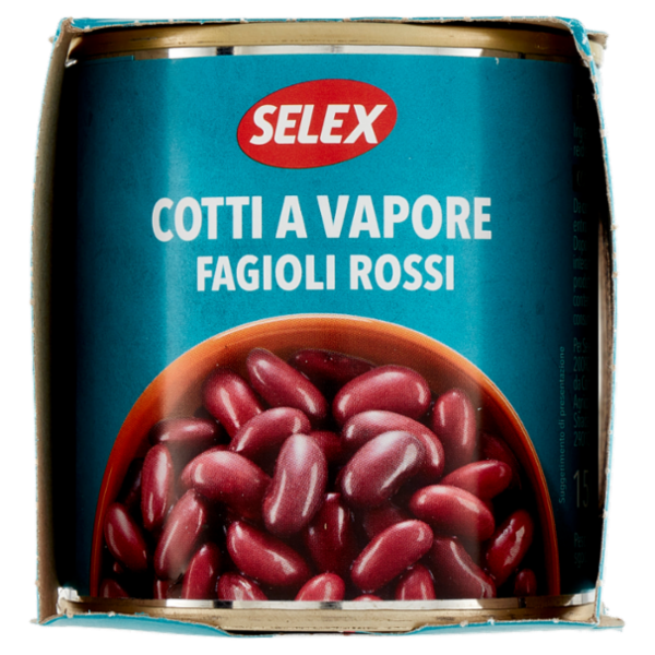 Selex Fagioli Rossi Cotti a Vapore 3x150 g