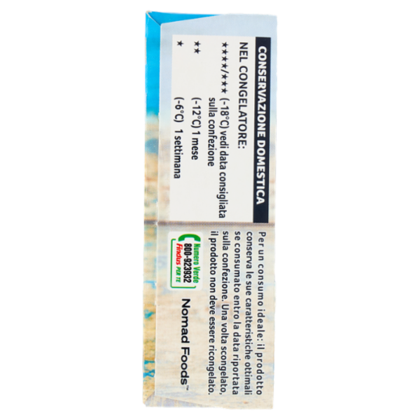 Capitan Findus 5 Bastoncini con 100% Filetti di Merluzzo 125 g