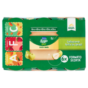 Hero Solo Bio Pera e Mela 6 x 120 g