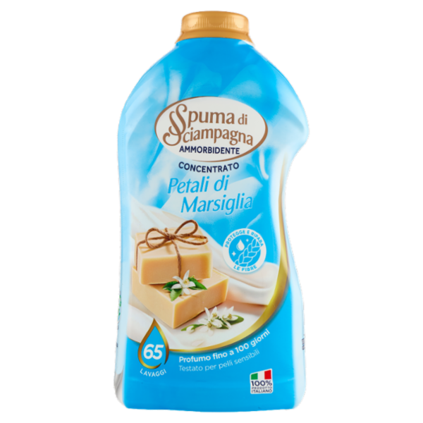 Spuma di Sciampagna Ammorbidente Concentrato Petali di Marsiglia 1300 ml