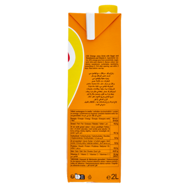 Rauch bravo Arancia 2 L