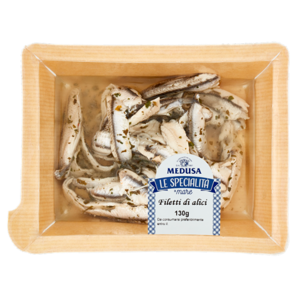 Medusa Le Specialità di mare Filetti di alici 130 g