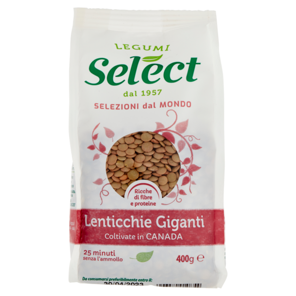 Select Selezioni dal Mondo Lenticchie Giganti 400 g