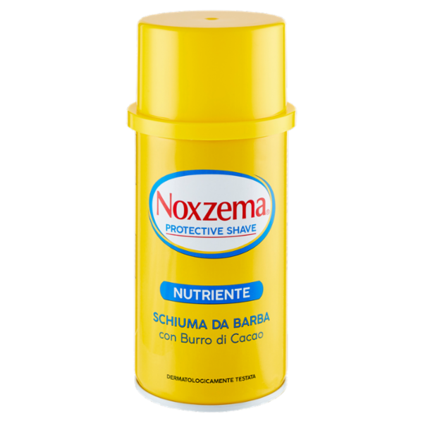 Noxzema Protective Shave Nutriente Schiuma da Barba con Burro di Cacao 300 ml