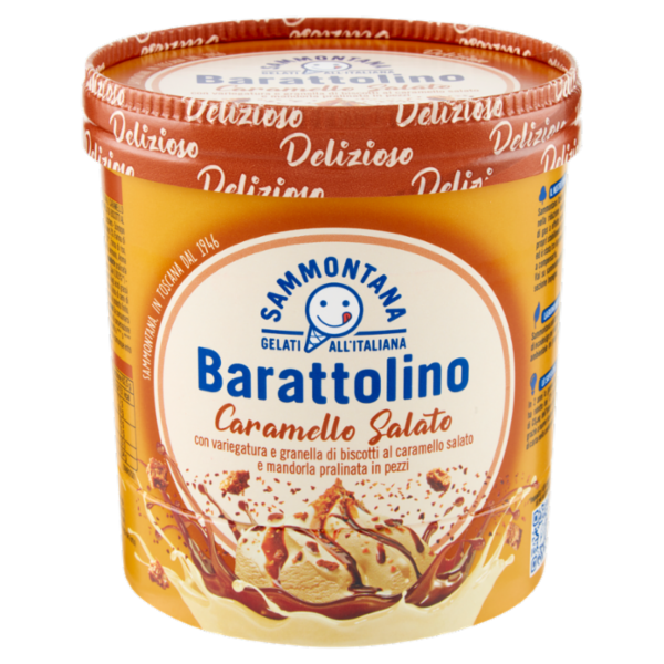Sammontana Barattolino Delizioso Caramello Salato 500 g