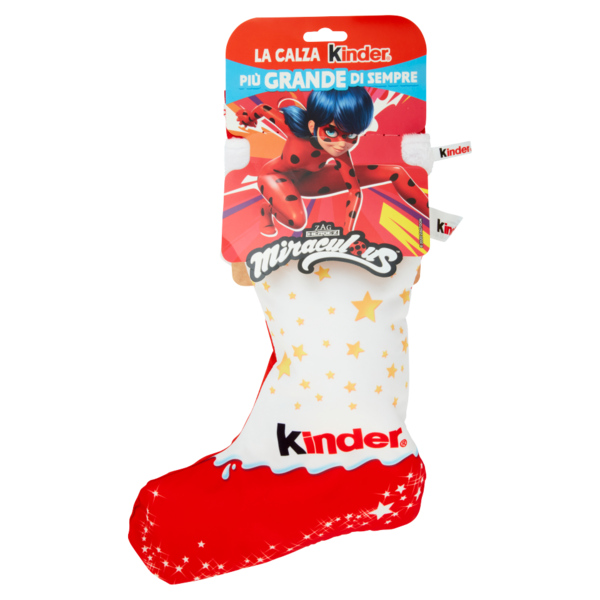 Kinder Calza Miraculous 9 pezzi 321 g