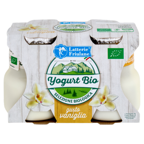 Latterie Friulane Yogurt Bio gusto vaniglia 2 x 125 g