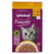 Whiskas Pranzetti Cibo Umido Gatto con Pollo e Tacchino in Salsa 6x50g