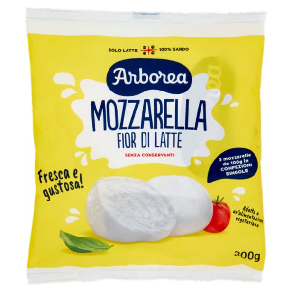 Arborea Mozzarella Fior di Latte 3 x 100 g