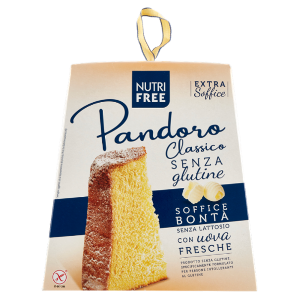 Nutrifree Pandoro Classico Senza glutine Senza Lattosio 600 g