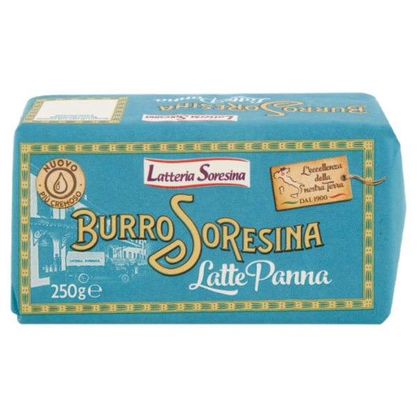 Latteria Soresina Burro Soresina Latte Panna 250 g