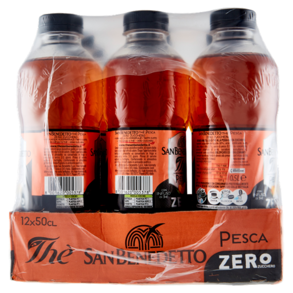 San Benedetto Thè Pesca Zero 12 x 50 CL