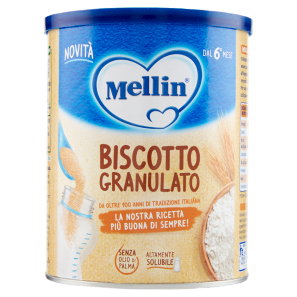 MELLIN Biscotto Classico Granulato da sciogliere nel biberon 400 g