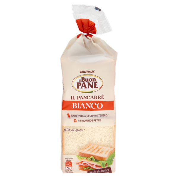 il Buon Pane il Pancarrè Bianco 330 g