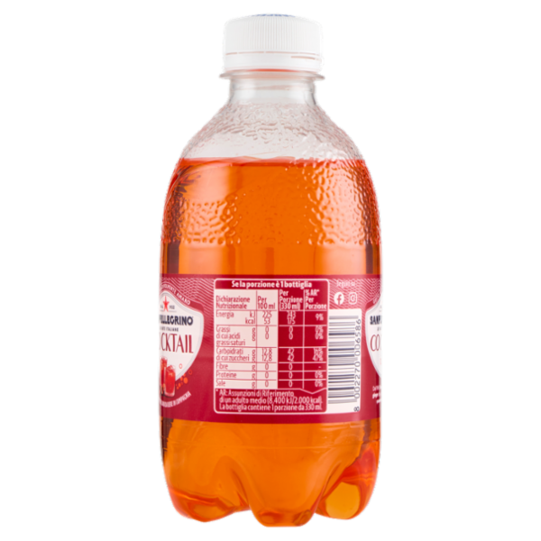 BIBITE SANPELLEGRINO, Bevanda Gassata, Cocktail, Pet - 330ml