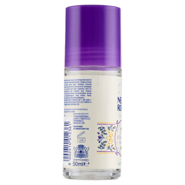 Neutro Roberts Essenze Italiane Firenze Olio Essenziale di Iris e Ambra Grigia 50 ml