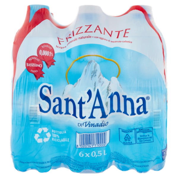 Sant'Anna di Vinadio Frizzante 6 x 0,5 L