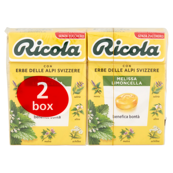 Ricola Melissa Limoncella 2 x 50 g