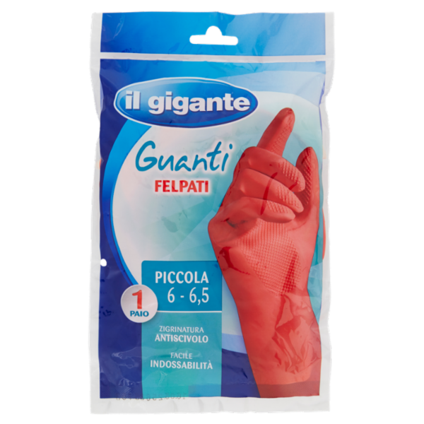 IL GIGANTE Guanti Felpati Piccola 6 - 6,5 1 Paio