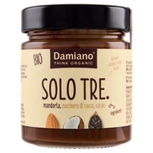 Damiano Bio Solo Tre. Mandorla, Zucchero Di Cocco, Cacao 180 g