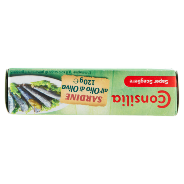 Consilia Saper Scegliere Sardine all'Olio di Oliva 120 g