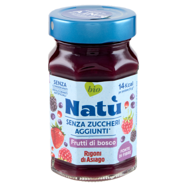 Rigoni di Asiago Natù Senza Zuccheri Aggiunti° Frutti di bosco bio 240 g