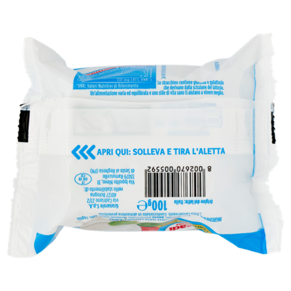 Accadì Benessere Stracchino Senza Lattosio 100 g