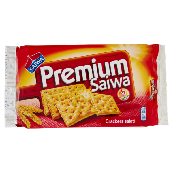 premium saiwa crackers salati 315g