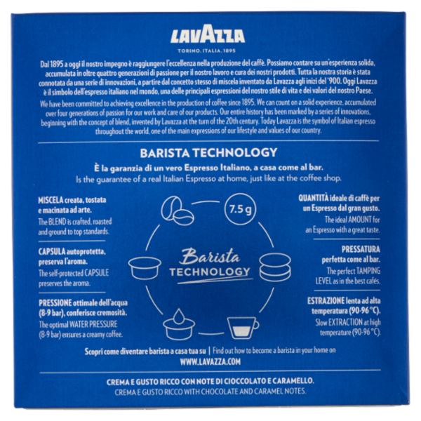 Lavazza A Modo Mio crema e gusto Ricco 36 Capsule 270 g
